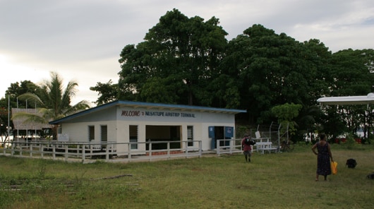 Gizo airport Solomon Islands