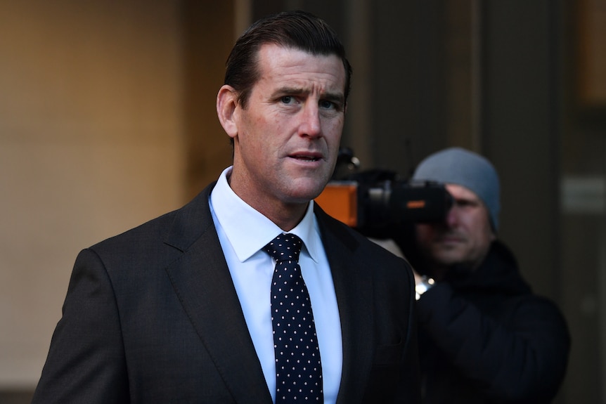 Ben Roberts-Smith arrives at court