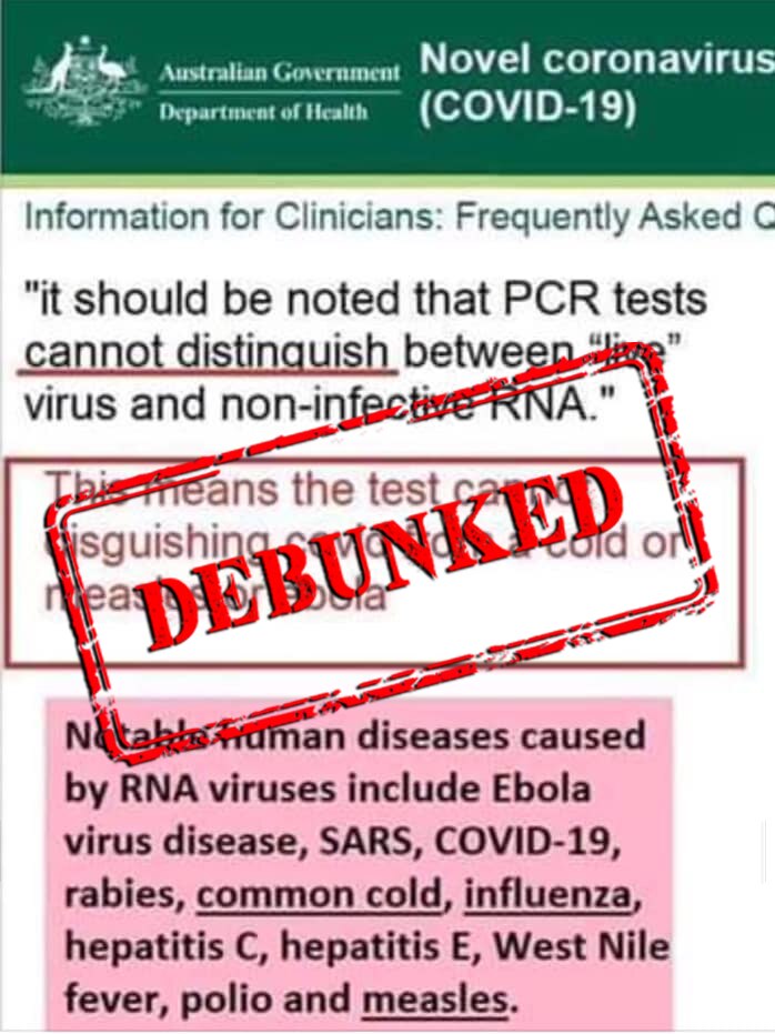 Complete Inaccuracies Viral Facebook Post About Covid 19 Tests Debunked Abc News
