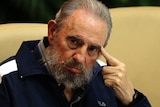 Former Cuban leader Fidel Castro