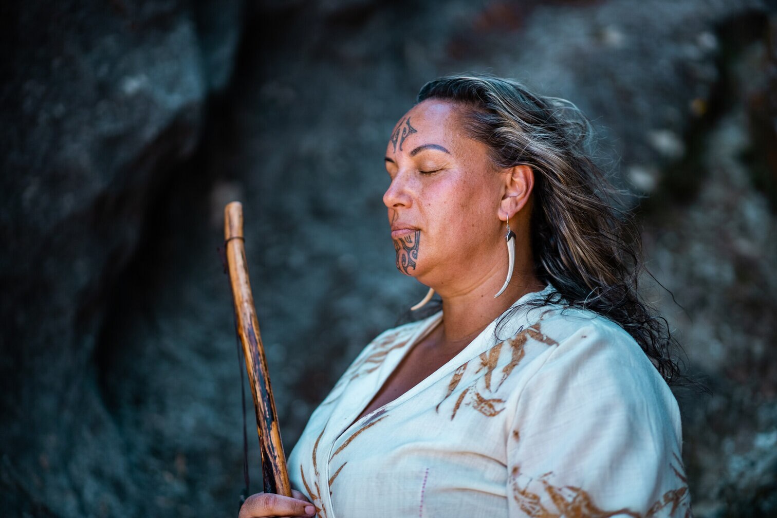 Chelita Zainey is a conduit through which Māori healing takes place episode artwork