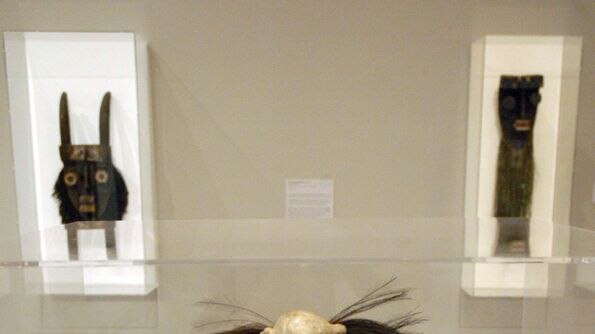 Headdress Mask has been traced to Mabuiag Island in the Torres Strait.