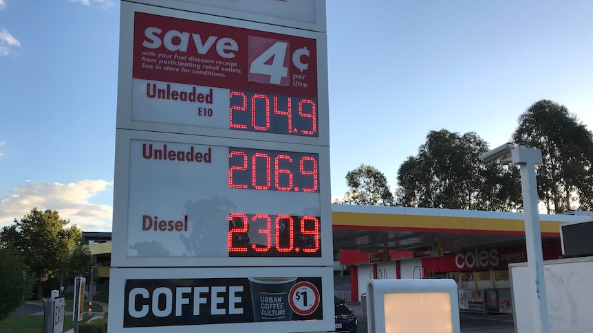 Petrol Prices Canberra March 2022