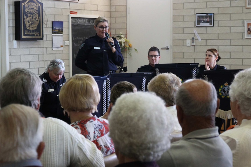 Waikerie branch enjoys SAPOL clarinet quartet performance