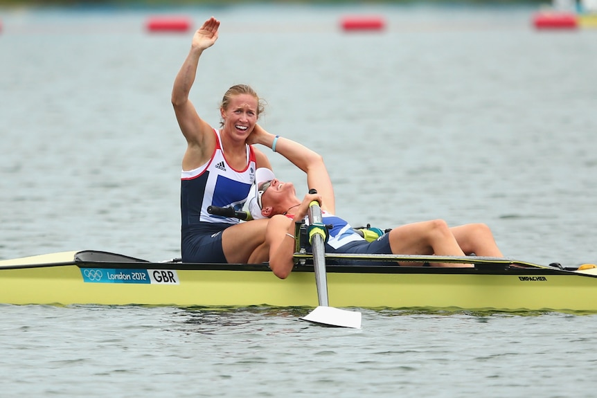 Glover, Stanning win Britain's first gold