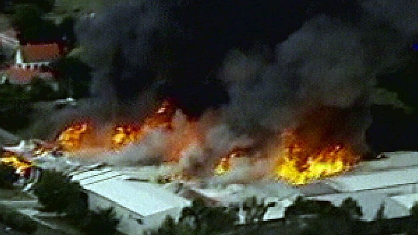IcePak Coolstores burns after explosion