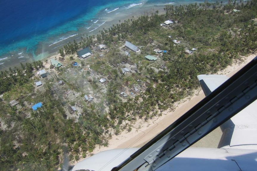 Aerial view of Ulithi