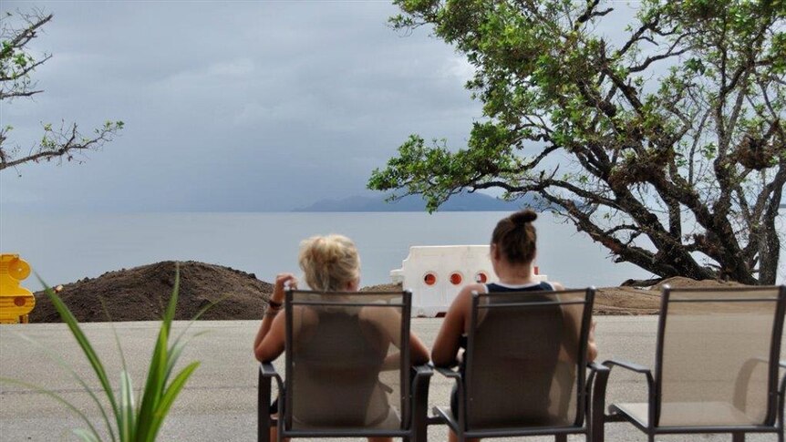 Cardwell foreshore post cyclone Yasi