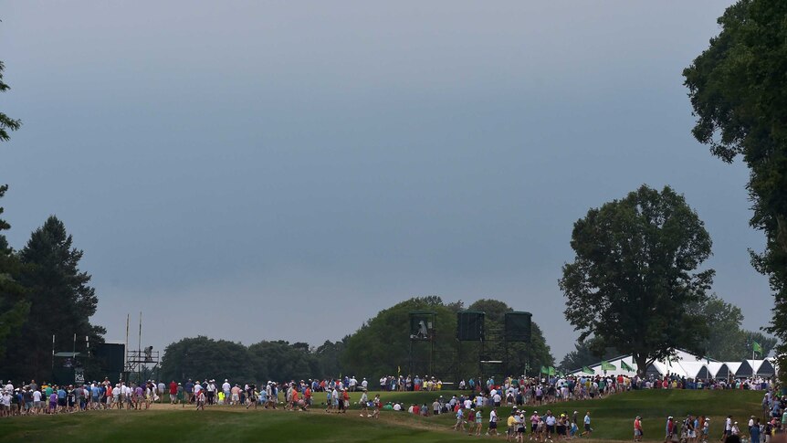 Storm clouds at PGA Championship