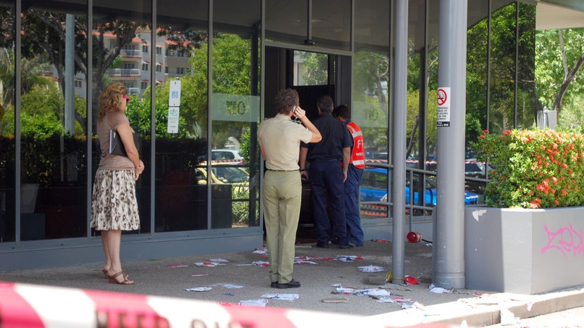 19 people were injured in the incident at the Territory Insurance Office.