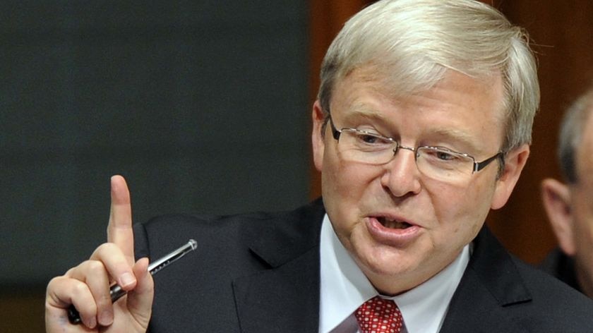 Mr Rudd on Friday launched an invective towards climate change deniers
