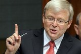 Mr Rudd on Friday launched an invective towards climate change deniers