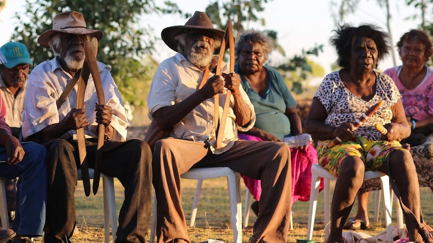 Songlines Northern Territory elders sing Wajarra