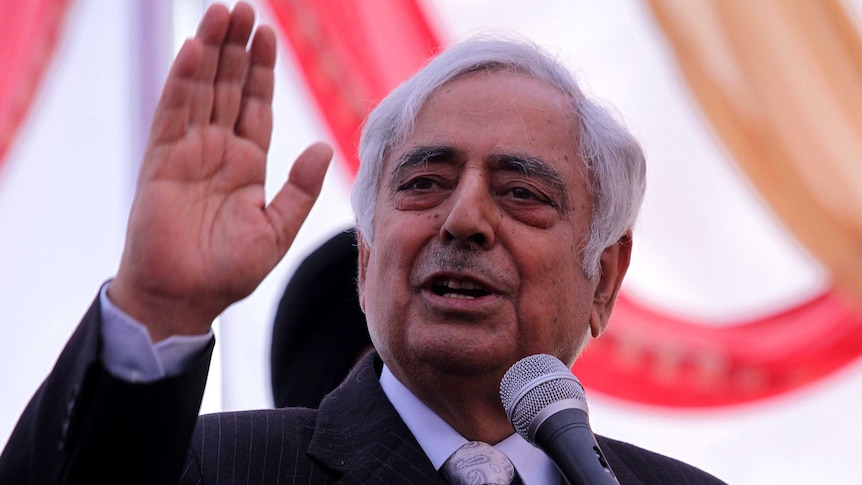 Chief minister of Jammu and Kashmir Mufti Mohammad Sayeed