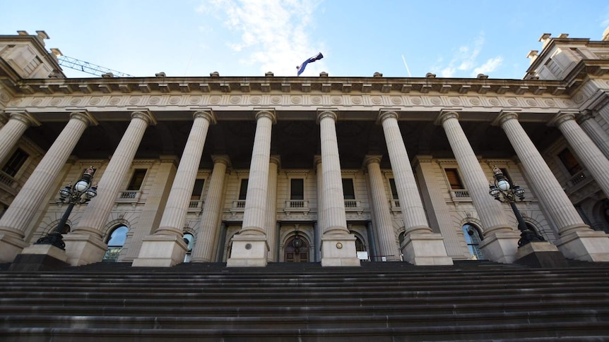 Parliament House in Melbourne.