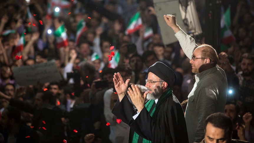 Iranian presidential candidate Ebrahim Raisi.