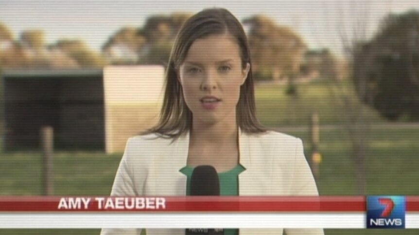Amy Taeuber reporting for Channel 7.