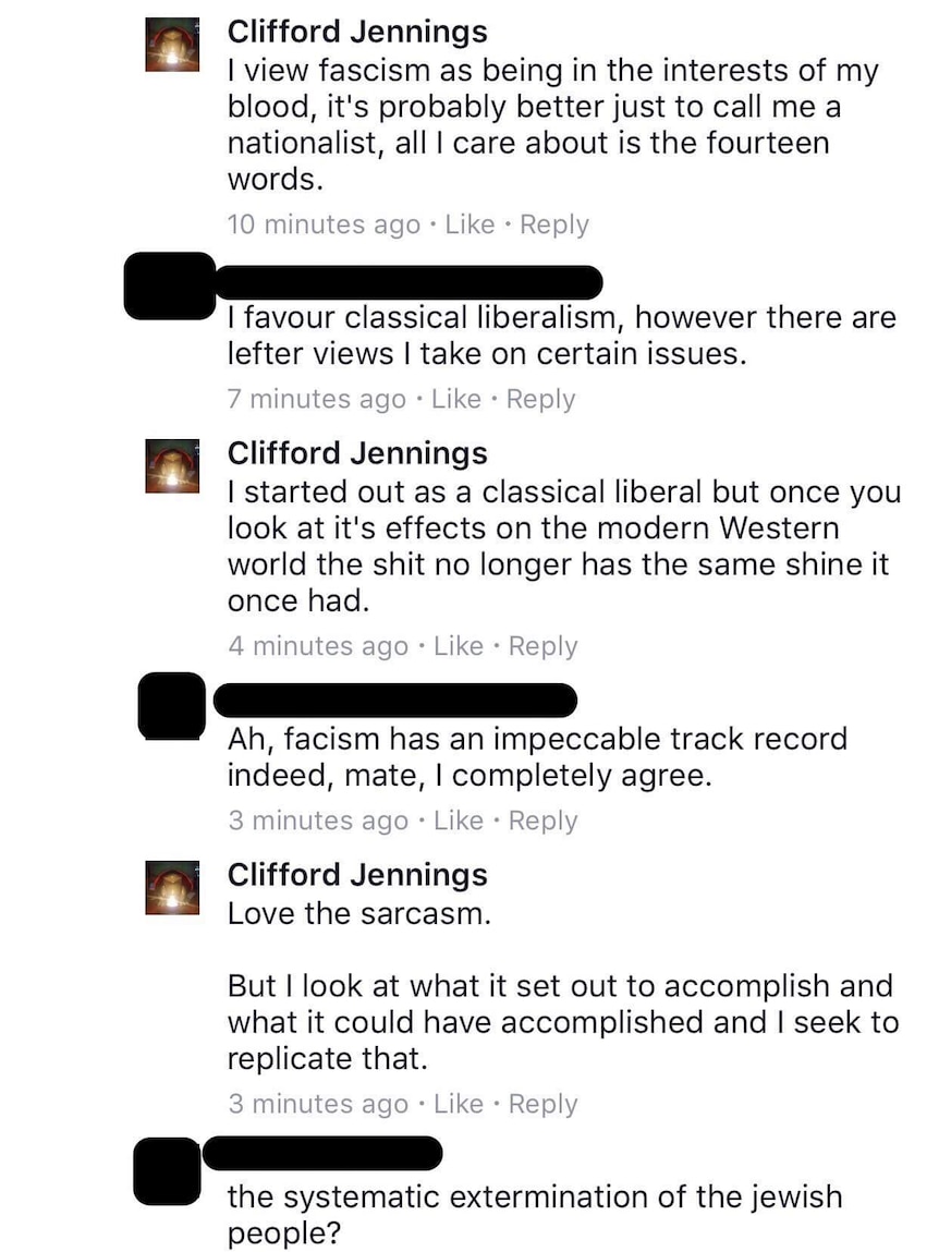 Clifford Jennings racist comment 1