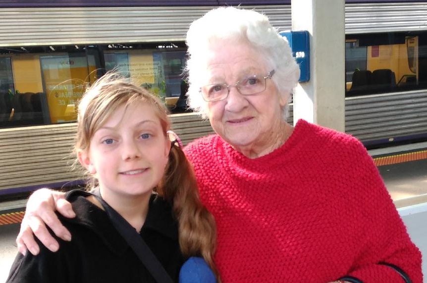 Hannah and her grandma