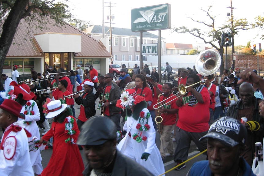 New Orleans Second Line parade