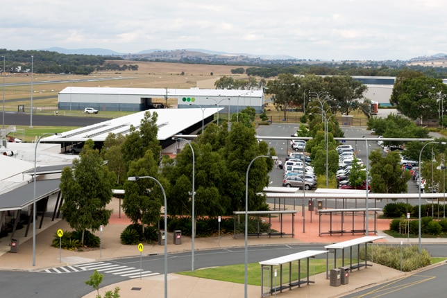 Albury Airport view from tower