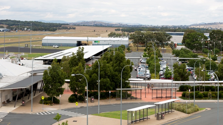 Albury Airport view from tower