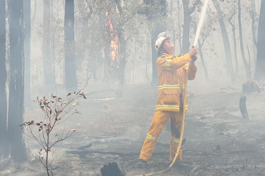 Helensburgh Rural Fire Service Captain Greg Chrystal