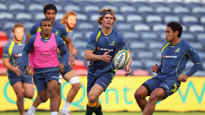 Undermanned not underestimated ... Scotland expects Berrick Barnes to rise to the occasion on Tuesday.