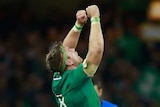 Ireland celebrates win over France
