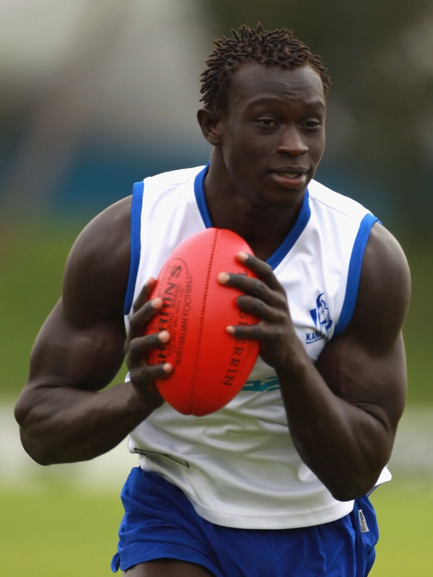 Majak Daw was racially abused by a spectator while playing for Werribee (file photo)