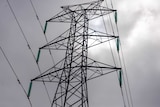 Powerline tower in Tasmania