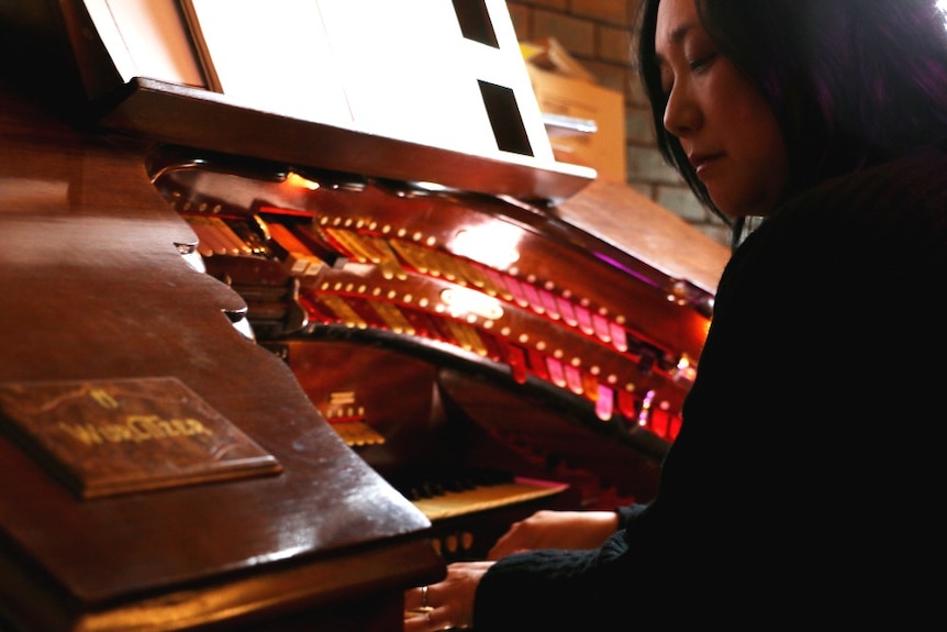 Sydney Conservatorium organist Grace Chan