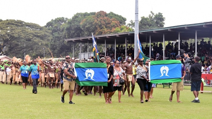 Australian Torres Strait Melanesians at MSG festival