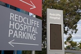 Signs outside Redcliffe Hospital.