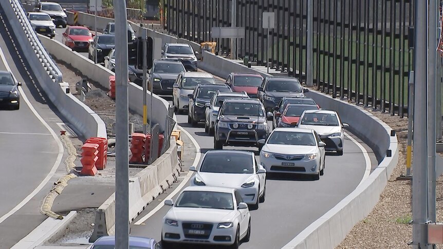 Sydneys City West Link soll zusätzlichen Fahrspurraum schaffen, um die Überlastung des Rozelle Interchange zu verringern