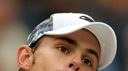 Andy Roddick in action
