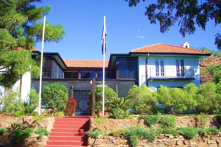 A mansion known as Casa Grande is pictured in Mount Isa.
