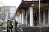 Hospital shelled in Donetsk