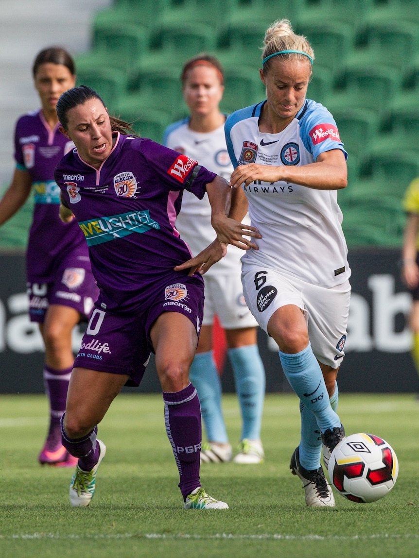 Melbourne City's Aivi Luik