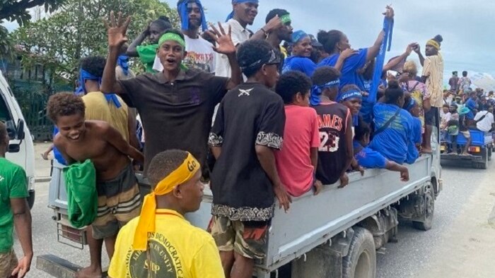 Las kempein aste long Honiara Solomon Islands (Evan Wasuka: ABC News)