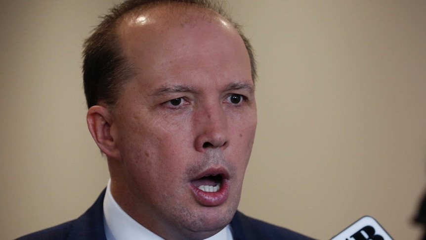 Immigration Minister Peter Dutton