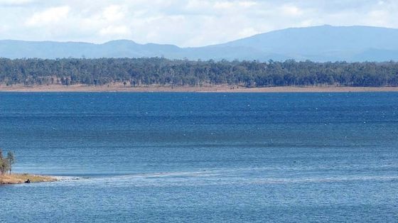 The pair were due back from a fishing trip at Wivenhoe Dam about 4pm AEST yesterday.