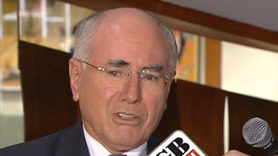 Unmoved: Mr Howard says withdrawing may be more risky than staying. [File photo]