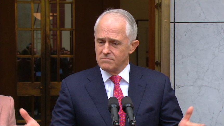 The Prime Minister takes questions from the media following this morning's leadership spill.