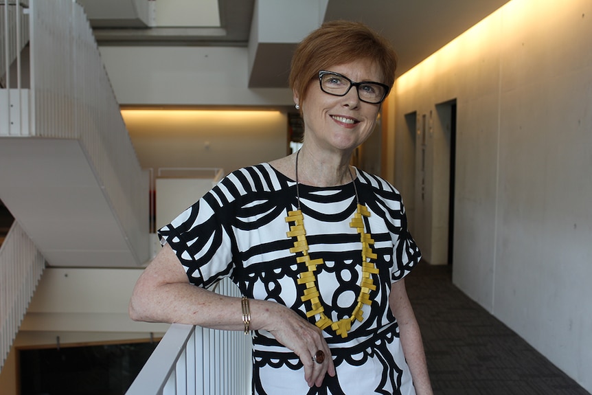 Julie Hillier at ABC Radio Brisbane, Grey Street.