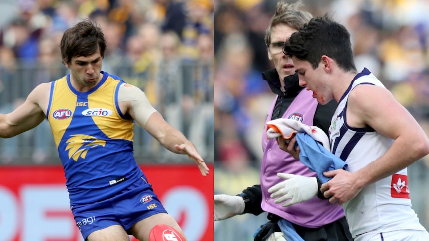 Composite of Andrew Gaff and Andrew Brayshaw