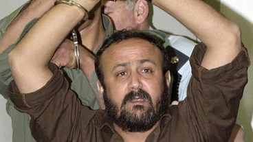 Marwan Barghouti in court. (file photo)