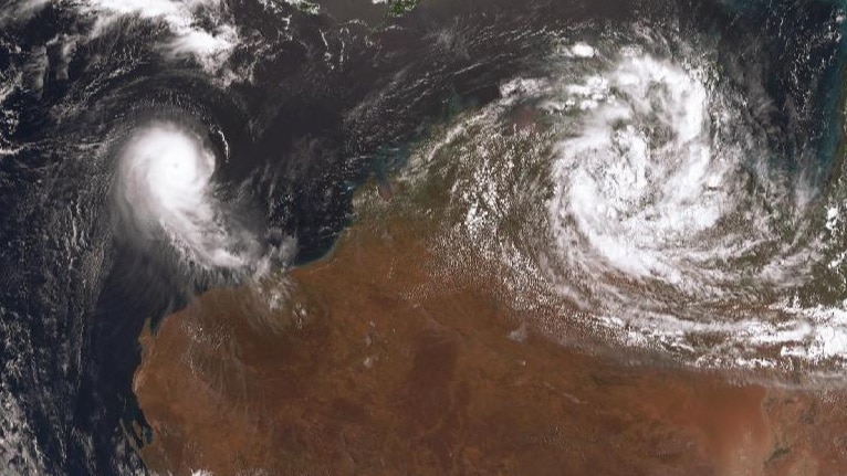 Satellite image of Australia