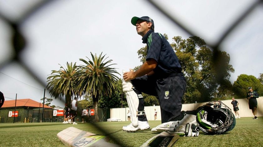 Australian captain Ricky Ponting