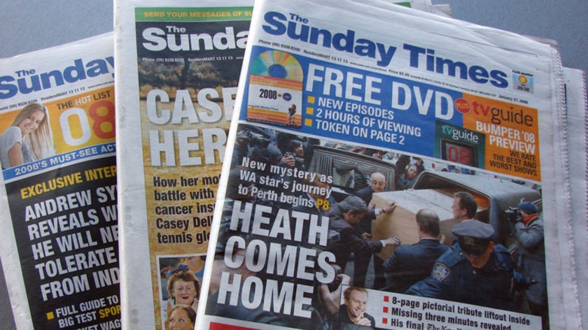 The Sunday Times newspapers